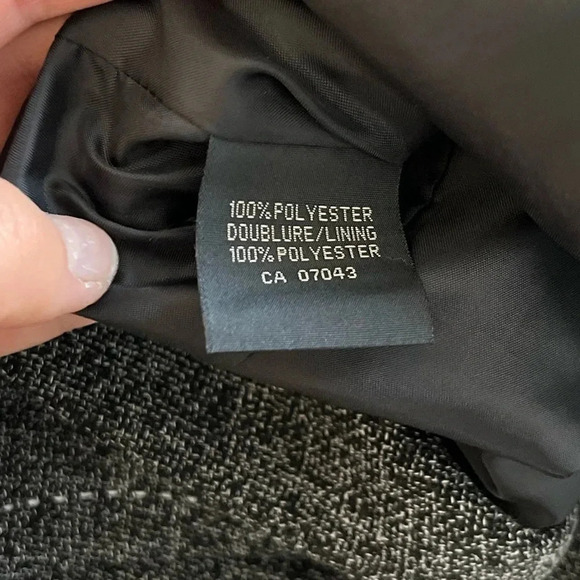 Simply Manakin/ Grey & black peppered/ Buttoned/  Blazer/ Size US 8 - Picture 12 of 16